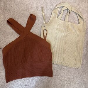 2 Abercrombie & fitch crops